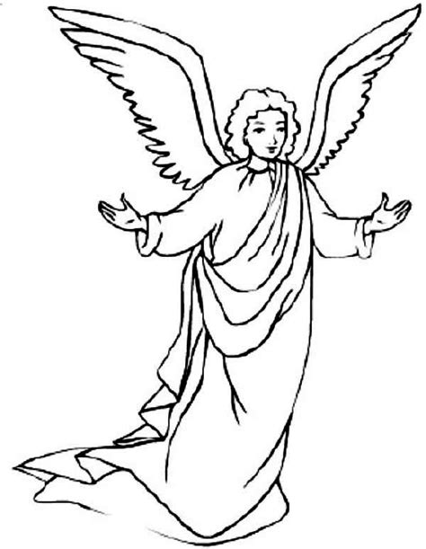 Our coloring pages offer younger children wonderful opportunities to develop their creativity and work their pencil grip in preparation for learning how to write. Awesome Picture Of Angels Coloring Page : Color Luna