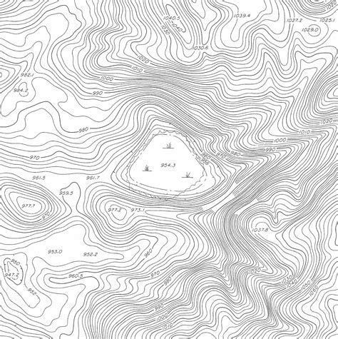 Topographic Map Art Contour Map Map Pattern