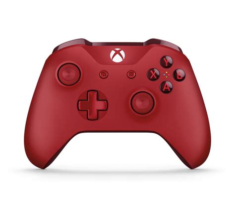 Microsoft Xbox One Wireless Controller Red Deals Pc World