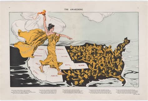 the art of suffrage cartoons reflect america s struggle for equal voting rights