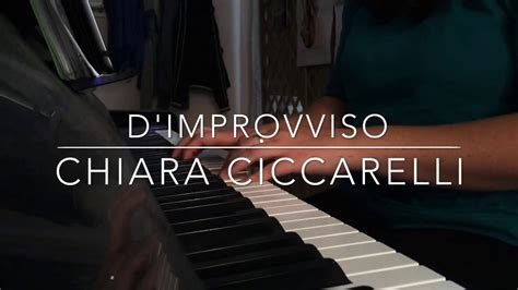 Cover “dimprovviso” Di Lorenzo Fragola Pianocantato By Chiara