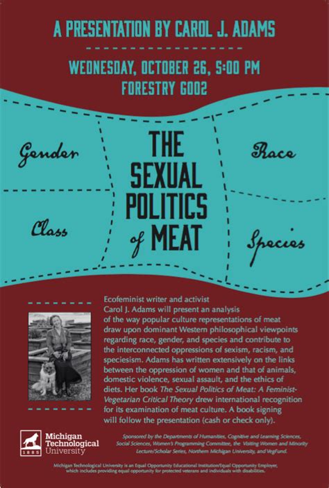 The Sexual Politics Of Meat Slide Show — Carol J Adams
