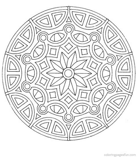 Les coloriages mandalas à imprimer s'avèrent. Coloriage mandala à imprimer pour les enfants - CP17022