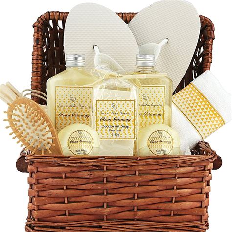 Deluxe Spa Gift Basket Bath And Body Set For Her Birthday Perfect Gift