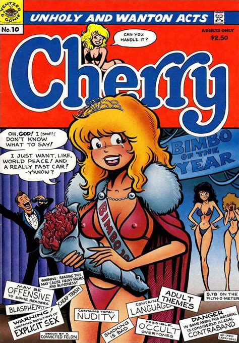 Cherry 10 A Jan 1990 Comic Book By Cherry Comics