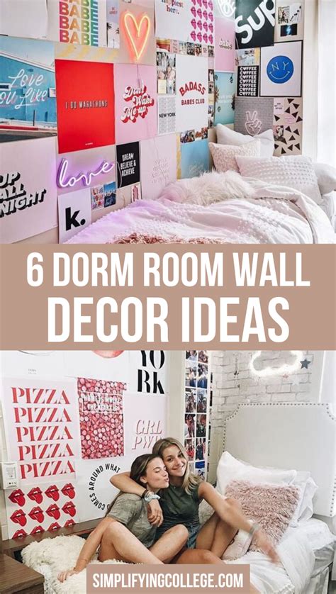 6 Genius Dorm Wall Decor Ideas You Ll Want To Copy Dorm Room Wall Decor Dorm Wall Decor Dorm