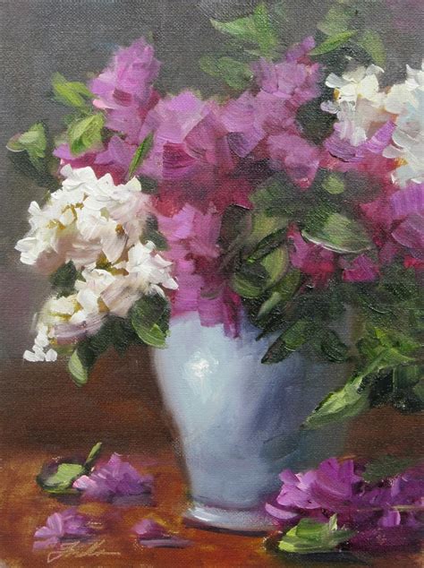 Pat Fiorello Art Elevates Life Classic Lilacs