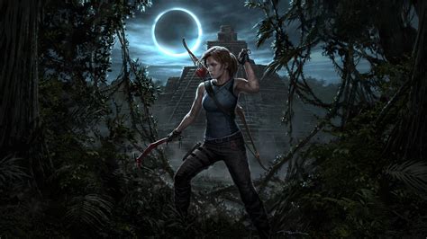Lara Croft Shadow Of The Tomb Raider 4k Hd Games 4k