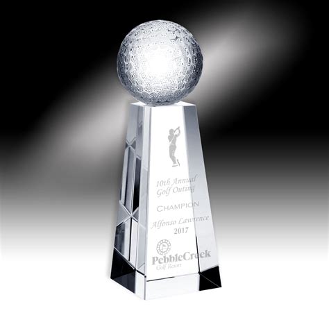 In each of the two categories, the trophy is awarded to the team scoring the. Optic Crystal Championship Golf Trophy | Lane Award