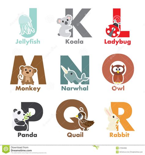 Azirbuild Alphabet Animals Clipart This Colorful Set Features 26
