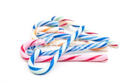 Multi Colored Candy Canes Stock Photo Royalty Free Freeimages