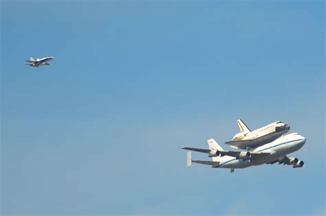 Nasas 747 Shuttle Carrier Aircraft No 911 With The Space Shuttle