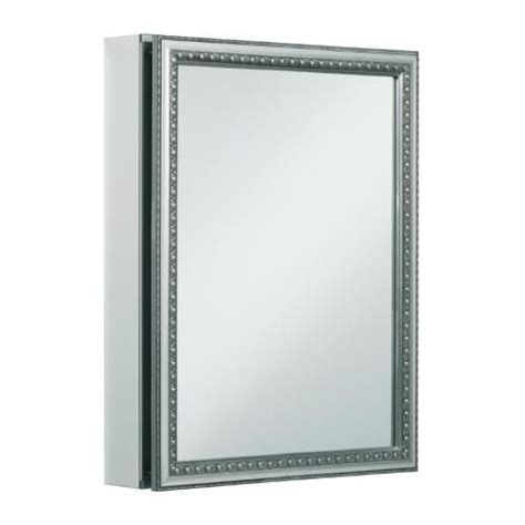However, you'll still need to choose how high the cabinet should be. KOHLER 20"W Recessed Medicine Cabinet (Lowe's) - $119.00 ...