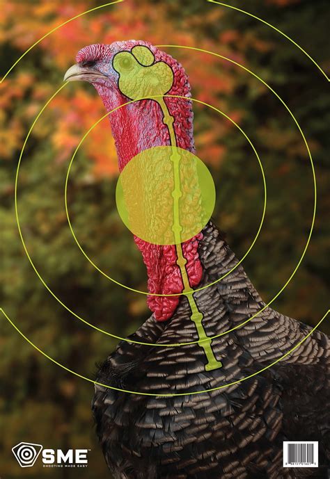 Turkey Target 3 Pack Shooting Made Easy