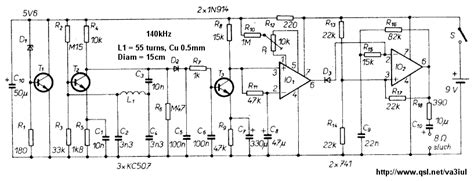 Vlf Metal Detector Schematic Circuit Diagram Wiring View And