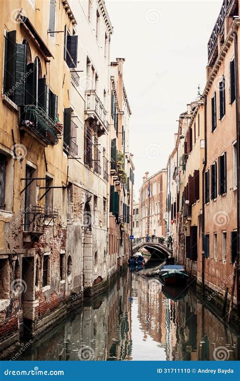 Venetian Street Stock Photo Image Of Majestic Italian 31711110