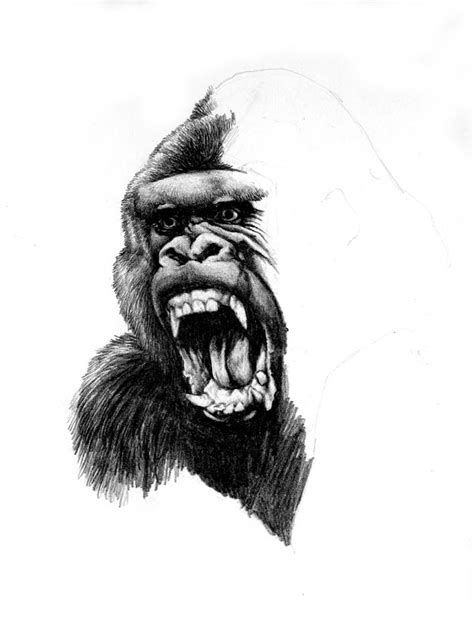 King Kong Sketch By Buchemi On Deviantart