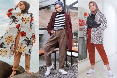 Tren Fashion Hijab 2019 Dengan Paduan Celana Corduroy Ala Selebgram Stylo