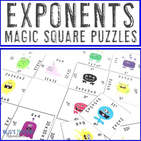 How To Use Magic Square Puzzles Hojo S Teaching Adventures Llc
