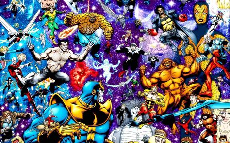 Marvel Comic Book Desktop Wallpaper Wallpapersafari