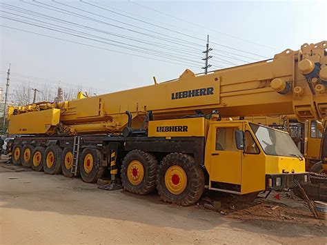 Used Truck Crane 300ton From Germany Liebherr Brand 300ton Truck Crane