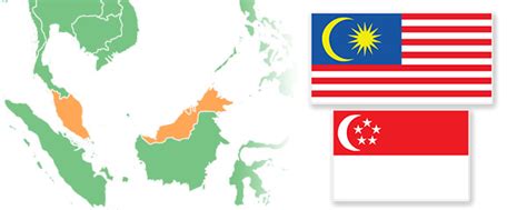 Malaysian flag map premium photo. malaysiasingapore-map-flag - Napoleon Hill Foundation