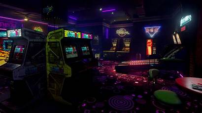 Arcade Retro Neon Vr Road