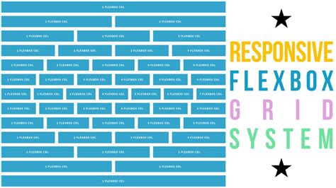 Responsive Flexbox Grid System 2016 Youtube