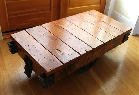 If you have questions about design mix furniture or any other product for sale, our customer service team is eager to help. Vintage Warehouse Cart Coffee Table - Curly Western Maple ...