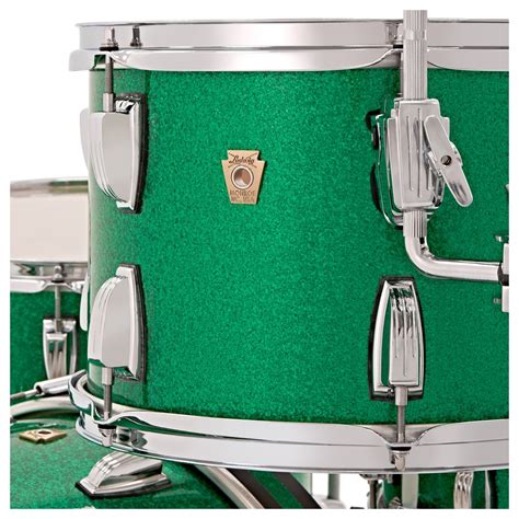 Ludwig Classic Maple 22 3pc Shell Pack Green Sparkle At Gear4music