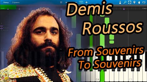 Demis Roussos From Souvenirs To Souvenirs - Demis Roussos - From Souvenirs To Souvenirs [Piano Tutorial] Synthesia