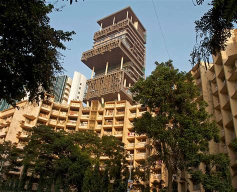 Antilla Mukesh Ambanis New Property In Mumbai Photos And Images