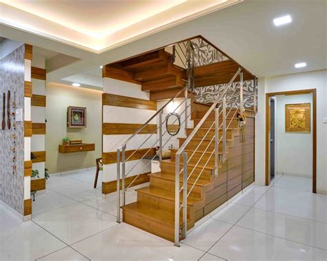Duplex House Living Room Design Stairs