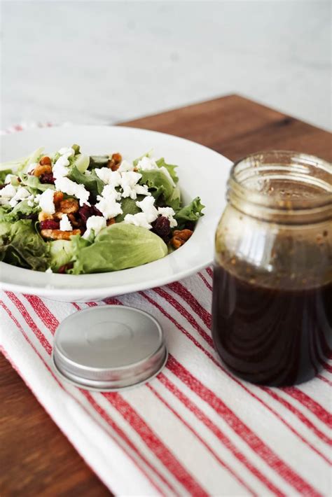 Balsamic And Fig Salad Dressing Recipe Red White And Denim