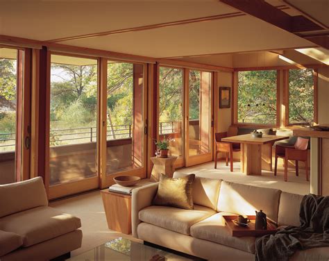 Dramatic Frenchwood Gliding Patio Doors With A Pine Interior French