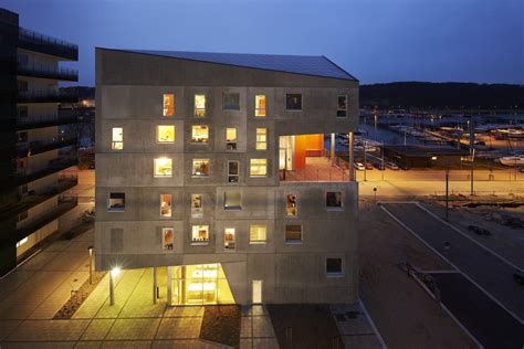 Energy Neutral Youth Housing At The Port Of Aarhus Cubo Arkitekter A