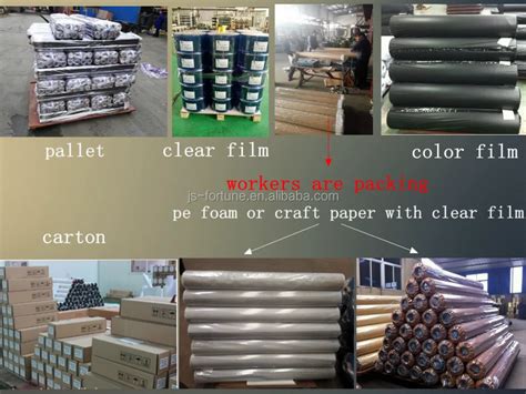 Vinyl Soft Pvc Transparent Film Roll For Packing Printing Normal Clear
