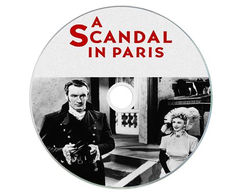 A Scandal In Paris 1946 Classic Dvd Film Adventure Crime Etsy
