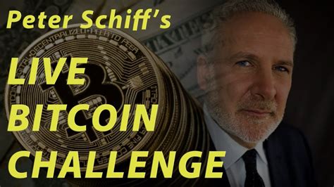 Bitcoin is a passing fad. Peter Schiff's LIVE Bitcoin Challenge! - YouTube