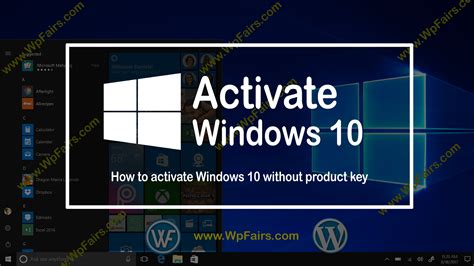 How To Activate Windows 10 Without Product Key Windows 10 Windows 10