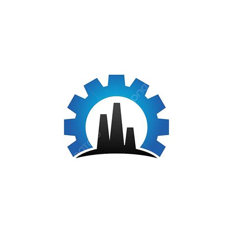 Factory Industrial Logo Design Template Vector Logo Industrial