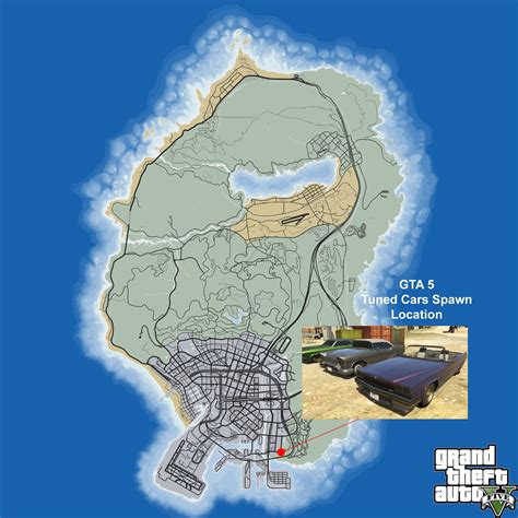 Secret Car Locations In Gta 5 Offline Map