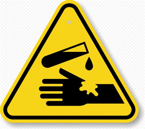 Chemical Hazard Caution Warning Symbol Sign Citypng