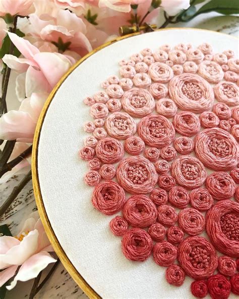 Amazing Tambour Embroidery Techniques Rose Embroidery Pattern