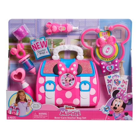 Buy Disney Juniors Minnie Mouse Bow Care Doctor Bag Set Dress Up And