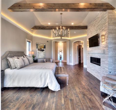 Here are the top 10 ideas for wood floors designs classic touches in the living rooms are impeccably elegant and sophisticated. Master bedroom - Wood floors & wood beams | Farmhouse ...