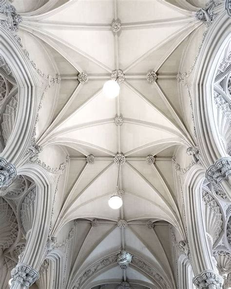 A Gothic Ribbed Vault Cathedral Architecture Gothic Architecture