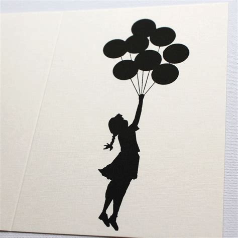 Images For Little Girl Silhouette Balloon Girl Holding Balloons