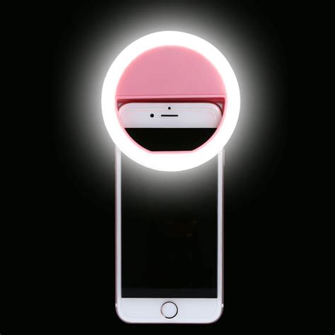 practical and portable selfie flash led phone camera ring light for apple iphone samsung htc