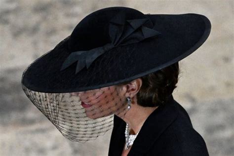 The History Behind The Black Mourning Veils Worn At Queen Elizabeth Ii